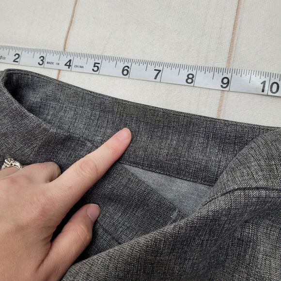 Kut from The Kloth slim straight tapered gray Stitch fix dress pants slacks crop - Picture 7 of 10